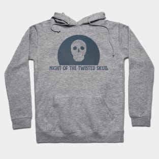 night of the twisted skulls (dark blue) Hoodie